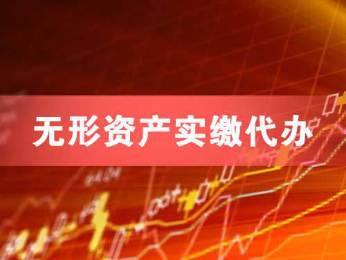 定西无形资产实缴资本代办